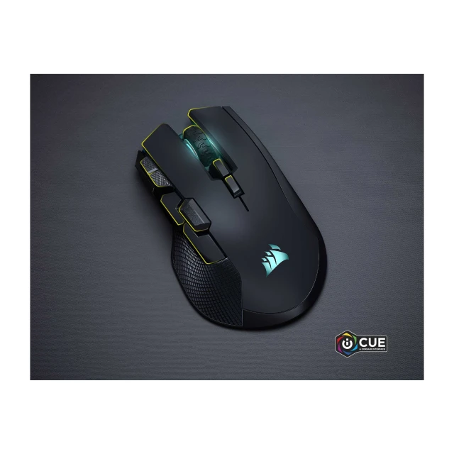 Миша Corsair IRONCLAW SE бездротова / дротова ігрова 2.4 GHz Bluetooth USB-C Black (840440499916)