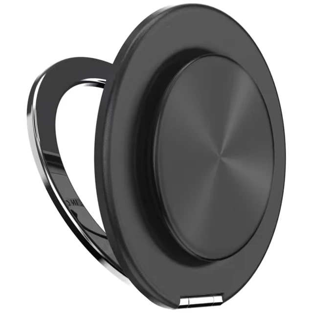 Тримач PopSockets Aluminum Radial Black (807693)