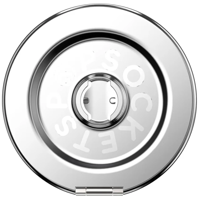 Держатель Popsockets Aluminum Radial Silver (807695)