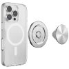 Держатель Popsockets Aluminum Radial Silver (807695)