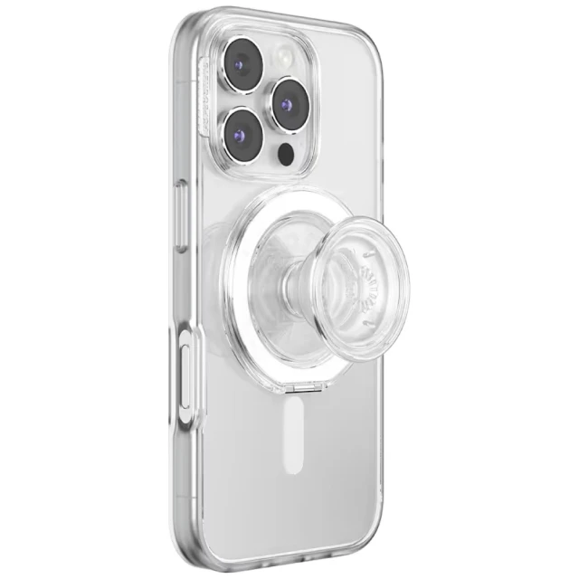 Тримач PopSockets Kick-Out Grip Clear (809278)
