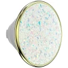 Держатель Popsockets PopTop Luxe Enamel Opal White (809562)