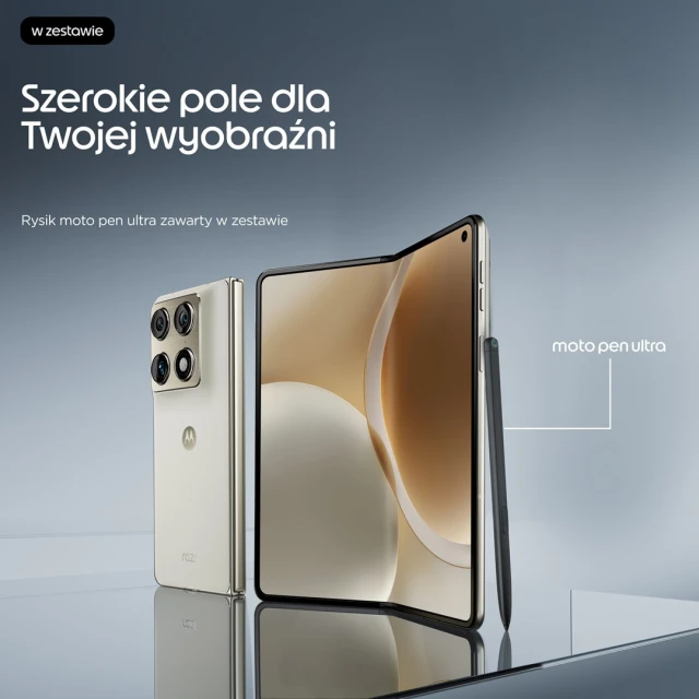 Смартфон Motorola Razr Fold 16/512GB 5G Lily White (840493610849)