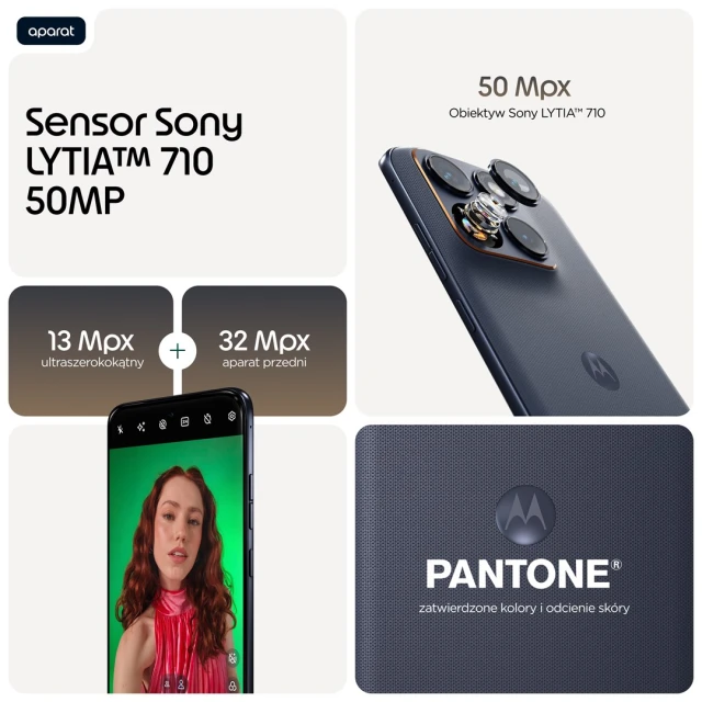 Смартфон Motorola Edge 70 Fusion 5G 8/256GB Silhouette (840493610993)