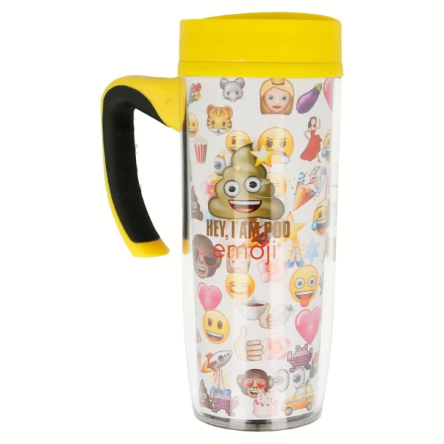 Кружка подорожна Emoji 533 ml (1513)