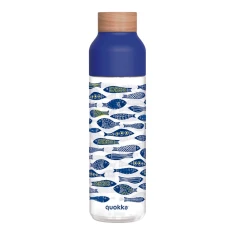 Пляшка для води Quokka Ice ecozen 840 мл Sea Fish (6985)