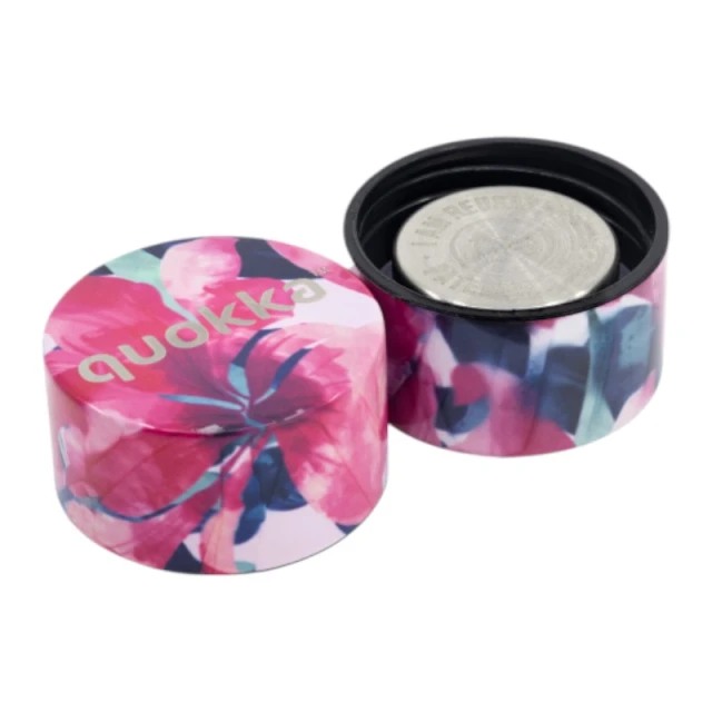 Бутилка термічна Quokka Solid 510ml Pink Bloom (11988)