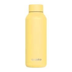 Термопляшка Quokka Solid 510 ml нержавіюча сталь Light Yellow (11997)