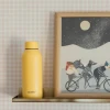 Термопляшка Quokka Solid 510 ml нержавіюча сталь Light Yellow (11997)