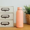 Термобутилка Quokka Solid 510 ml зі нержавіючої сталі Pastel Peach (11999)