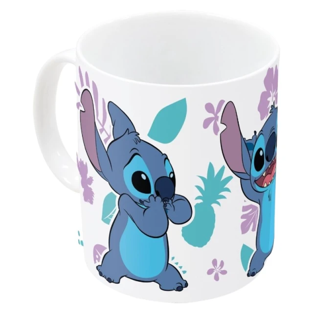 Кружка керамическая Stitch меняющая цвет в подарочной упаковке 325 мл (20003)