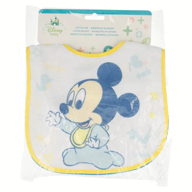 Нагрудник на липучке Mickey Mouse 2 шт (39891)
