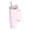 Термокубок Quokka Stream 950 мл зі соломинкою Light Pink (40037)