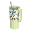 Термокухель Quokka Umi 720 мл зі соломинкою Green Tea (40089)