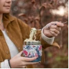 Ланчбокс термічний Quokka Whim Food Jar 360 ml Blue Garden (40102)