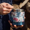 Ланчбокс термічний Quokka Whim Food Jar 600 ml Blue Garden (40112)