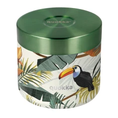 Термоконтейнер Quokka Whim Food Jar 600 мл Tropical (40113)