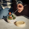 Контейнер харчовий Quokka Bubble Food Jar 500 ml Vintage Floral (40125)