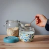 Контейнер для їжі Quokka Bubble Food Jar 770 мл Watercolor Leaves (40136)