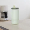 Термокубок Quokka Mist 720 ml зі соломинкою Pastel Green (40139)