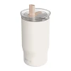 Термокубок Quokka Mist зі сталі нержавіючої 720 ml зі соломинкою Ivory (40140)