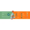 Термобутилка Quokka Solid Kids 330 мл зі стропом Zebras (40147)