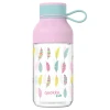 Бутилка Quokka Ice Kids with strap 430 мл Feathers (40153)
