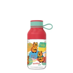 Бутилка Quokka Ice Kids 430 ml з ремінцем Happy Quokka (40155)