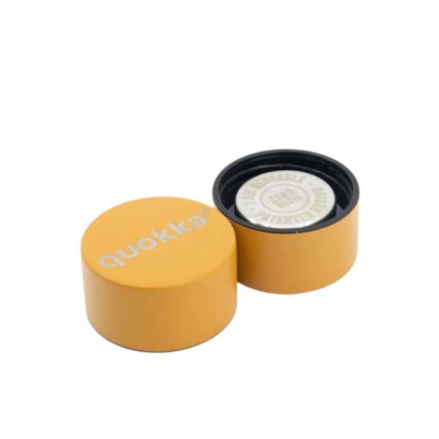 Термобутилка Quokka Solid With Strap 630 мл Yellow (40173)