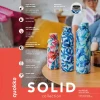 Термопляшка Quokka Solid With Strap 630 ml нержавіюча сталь з ремінцем Dusk Blue (40176)