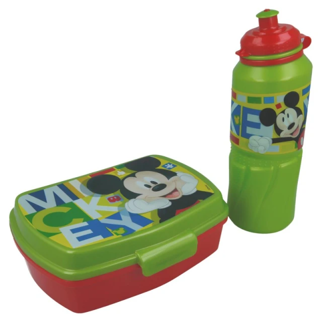 Ланчбокс Mickey Mouse + Биdon 530 ml (44241)