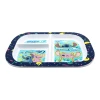 Тарілка дитяча Disney Stitch з відділеннями, мікрохвильова 19,5x22 см (60562)