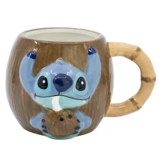 Кружка керамічна 3D Disney Stitch Coconut 325 ml (78759)