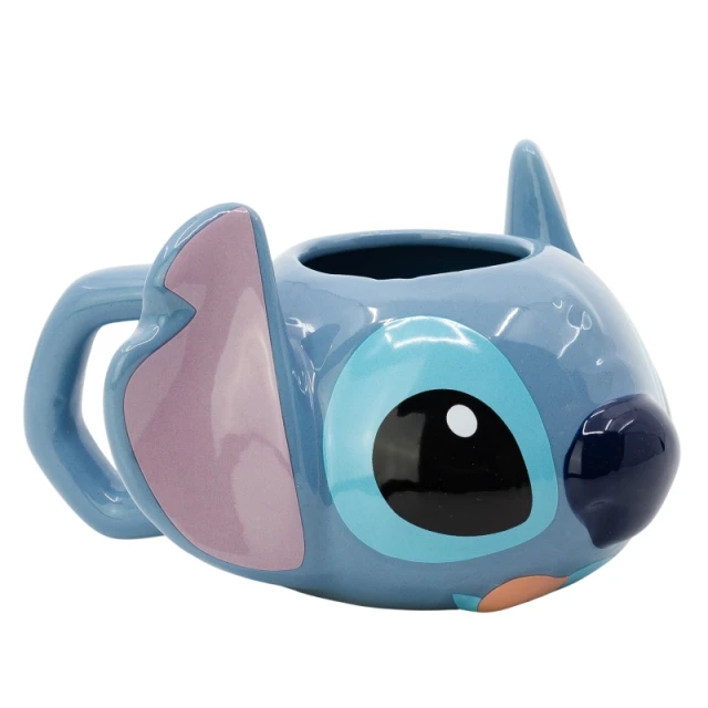 Кухоль керамічний 3D Stitch в подарунковій упаковці 375 мл (78907)