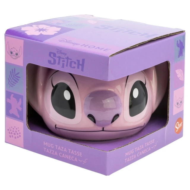 Кружка керамічна Stitch Angel 3D 375 мл (78992)