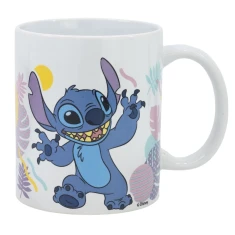 Кухель керамічний Stitch Hawaiian Flower 325 мл (88130)