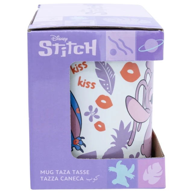 Кухоль Stitch Disney керамічний 325 мл в подарунковій коробці (93488)