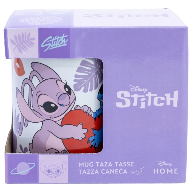 Кухоль Stitch Disney керамічний 325 мл в подарунковій коробці (93488)