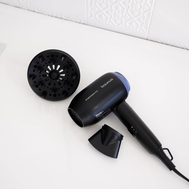 Фен для волосся Taurus Studio Glow ультралегкий дорожній 1400 Вт (8414234001177)