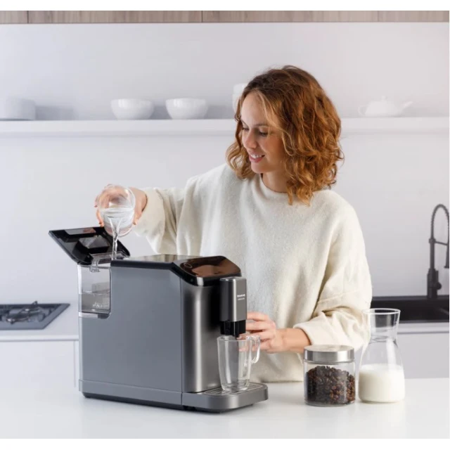 Кофеварка рожковая Taurus Accento Latte 20 bar White (8414234206350)