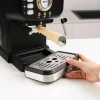 Кавоварка ріжкова Taurus Onyx Moka 1050 Вт 20 bar з дерев'яною ручкою (8414234206510)