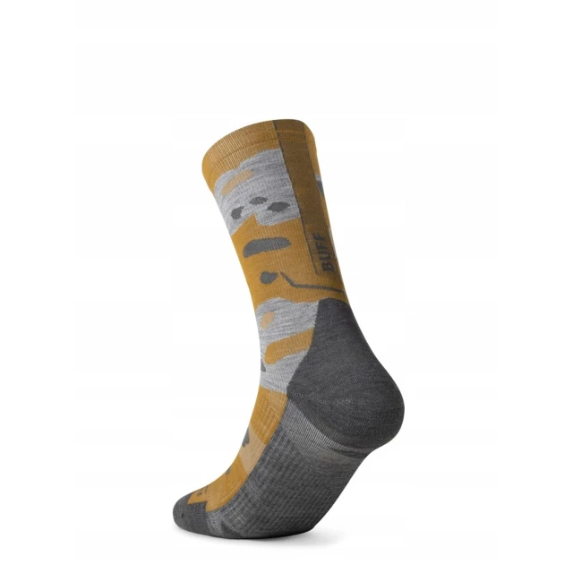 Шкарпетки Buff Merino Lightweight Crew Sock LWC2 Umber Khaki L (8428927606686)