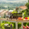 Гриль газовий Black&Decker BXOP4900E 2 пальники 2,45 кВт автоматичний запал 450 x 360 мм (ES9340080B)