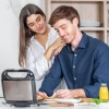 Сендвічниця Black&Decker BXSA753E 750 Вт вертикальне зберігання пластини 215 x 125 мм (ES9680140B)