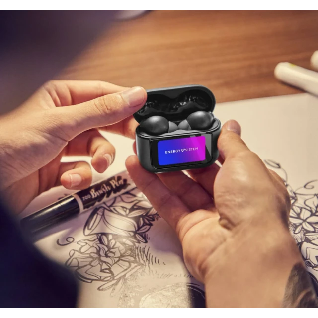 Навушники Energy Sistem Icon Series TWS Graphite (8432426459179)