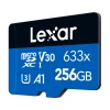 Карта пам'яті Lexar High-Performance 633x microSDXC 256GB з адаптером SD (LSDMI256BB633A)