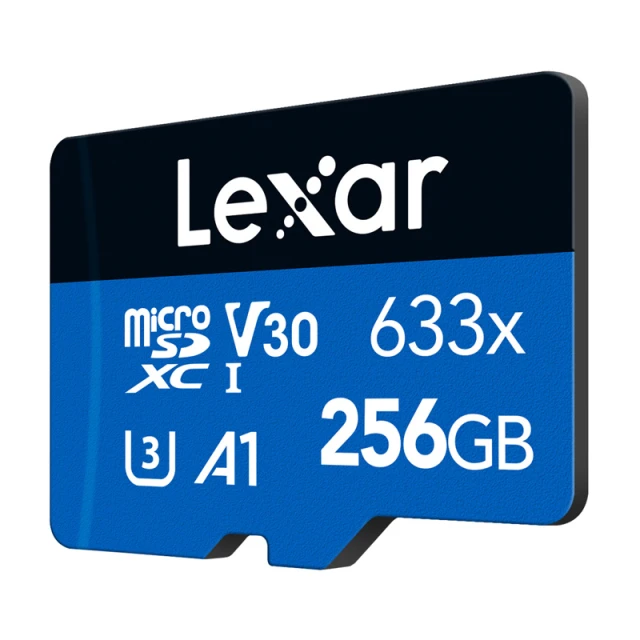 Карта пам'яті Lexar High-Performance 633x microSDXC 256GB з адаптером SD (LSDMI256BB633A)
