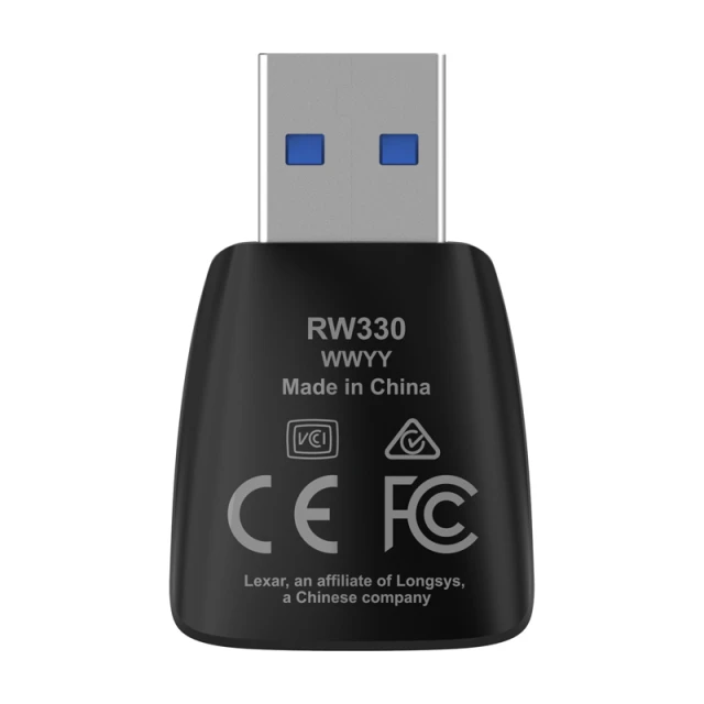 Картрідер Lexar RW330U USB 3.2 microSD (LRW330U-BNBNG)