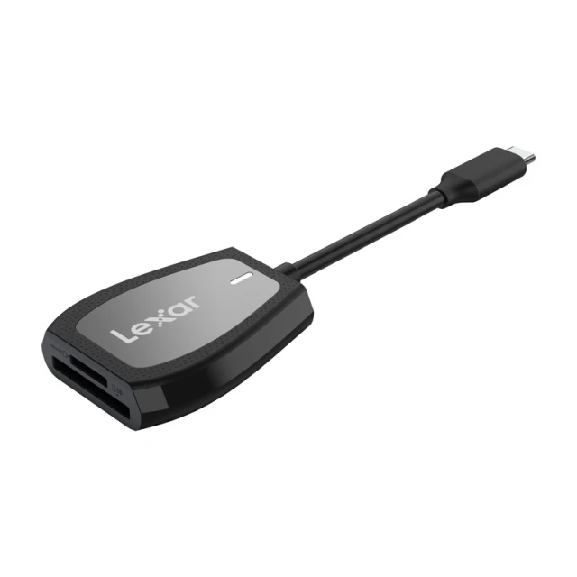 Картридер Lexar Dual-Slot SD/microSD USB-C (LRW470U-RNHNG)