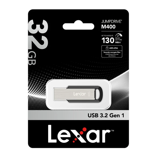 Флеш-накопичувач Lexar JumpDrive M400 USB 3.0 32GB (LJDM400032G-BNBNG)